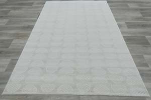 Modern Luxurious Textured Trentino Rug Size: 160x230cm (41082-6161)