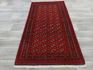 Persian Hand Knotted Baluchi Rug Size: 185 x 105cm