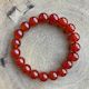 Carnelian Bead Stone Bracelet
