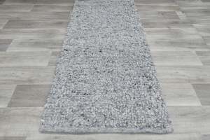 Cool Tones: Luxurious Handcrafted City Orlando Rug (1433) – Size: 90 x 180cm