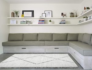 Moroccan Style Mehari Shaggy Rug