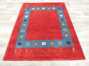 Authentic Persian Hand Knotted Gabbeh Rug Size: 193 x 153cm