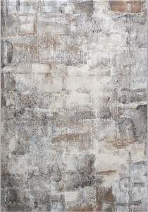 Modern Abstract Textured Argentum Rug (63402-8282) Size: 280 x 380cm