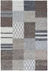 Multi-Pattern Block Design Mehari Shaggy Rug (23362-6787) Size: 200 x 250cm