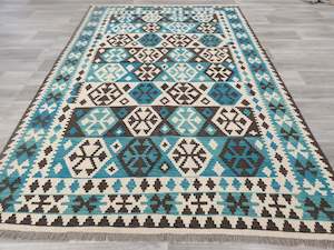 Afghan Hand Made Choubi Kilim Rug Size: 295 x 209cm