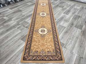 Warm Tones: Da Vinci Mastercraft Traditional Runner (57231-2424) Size: 80 x 340cm