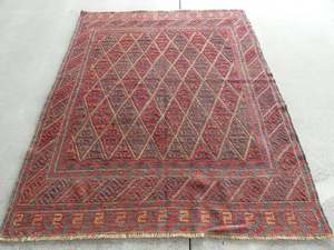 Excellent Handmade Oriental Mashwani Kilim Rug Size: 175 x 148cm