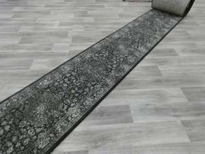 Cool Tones: Persian Traditional Design Hallway Runner 80cm Wide x Cut To Order
