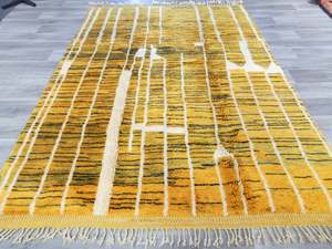 Moroccan Berber Authentic Beni Qurain Rug  Size: 293 x 214cm