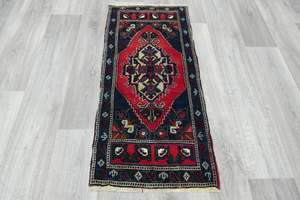 Vintage Turkish Anatolian Tribal Rug  Size: 112 x 53cm