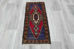 Vintage Turkish Anatolian Tribal Rug  Size: 108 x 50cm
