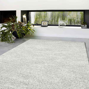 Stone Colour Mehari Shaggy Rug (23500-6242)