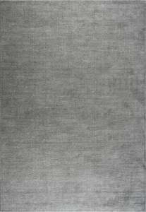 Plain Textured Dove Grey Argentum Rug (63078-7696)