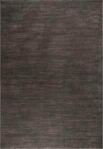 Minimalist Textured Charcoal Brown Argentum Rug Size: 200 x 290cm (63078-3283)