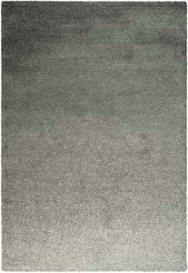 Monochromatic Green Gradient Mehari Shaggy Rug (23445-6747)
