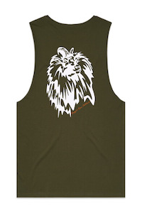 Mens: Rugged Ram Barnard Tank - Bull Tahr