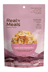 Food: Real Meals Dessert - Apples & Creamed Rice