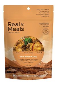 Real Meals Dinner - Sri Lankan Curry