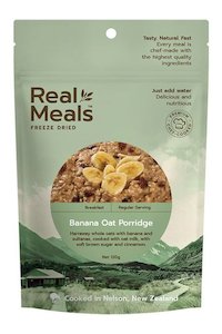 Real Meals Breakfast - Banana Oat Porridge