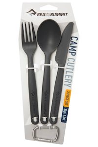 Utensils: Sea to Summit Camp Cutlery 3Pc Set