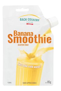 Back Country Cuisine: Back Country Cuisine - Banana Smoothie