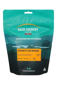 Back Country Cuisine - Spaghetti Bolognaise