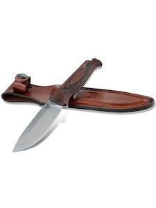 Benchmade Saddle Mtn Skin S30V - Wood