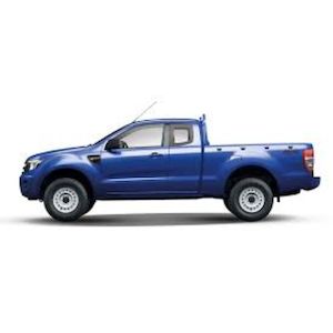 Floor Mats to suit Ford Ranger XL, XLT 2015-2022 Extra Cab