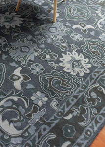 Traditional Rugs: Oushak Series 5 Oriental Wool Rug