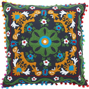 Hand Embroidered Cushion