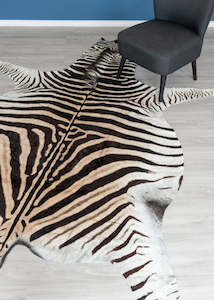 Real Zebra Skin Hide Rug (Premium Quality A Grade)