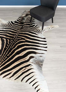 Real Zebra Skin Hide Rug (Premium Quality A Grade)