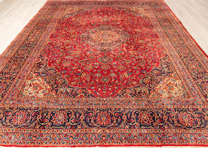 Vintage Ardakan Hand-Knotted Wool Persian Rug (Size: 300 X 400 CM)