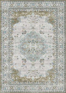 Green Rugs: Vintage Area Rug