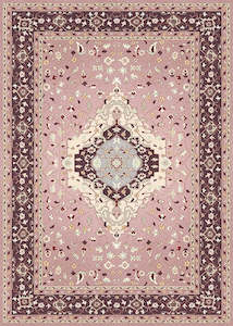 Pink Rugs: Pink Vintage Area Rug