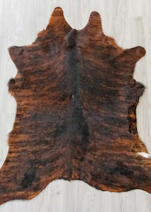Calfskin - Brindle (Size: 110 X 95 CM)