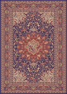 Traditional Multi-Colour Vintage Style Area Rug