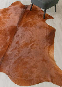 Natural Brown Cowhide Rug (Size: 250 X 200 CM) CHR2060