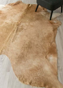 (Rare) Palomino Cowhide Rug (Size: 250 X 230 CM) CHR2027