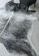 (Rare) Grey Brindle Cowhide Rug (Size: 260 X 220 CM) CHR2546