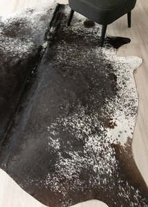 Salt Pepper Cowhides: Salt Pepper Black & White Cowhide Rug (Size: 250 X 210 CM) CHR2450