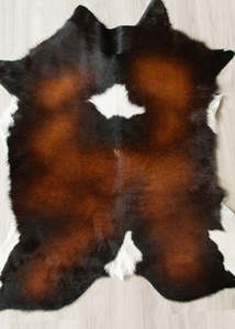 Calf Skin Rugs: Calfskin - Reddish (Size: 100 X 80 CM) CS643