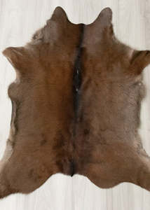 Calf Skin Rugs: Calfskin - Gris Tan (Size: 100 X 90 CM) CS621