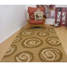 Durable amroha modern design rug beige &amp. Brown 160x235cm
