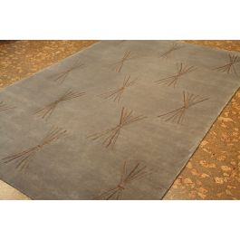 Products: Acton Transitional Graphic Hand Knotted Gray Wool & Silk Rug