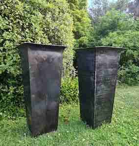 Vintage Objects: KAMALA VINTAGE INDIAN METAL PLANTER