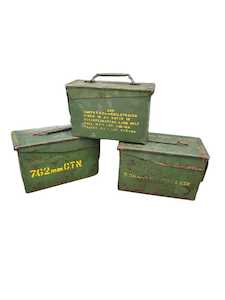 Vintage Objects: Vintage Ammo Box