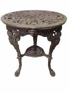 FRANCIS CAST IRON TABLE