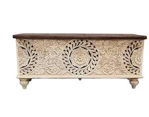 Indian Furniture: MOGA INDIAN TRUNK