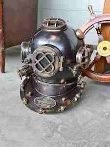 Shipwreck Nauticals: US Navy Reproduction Diving Helmet